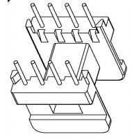 EE2502/EI25臥式(4+4)PIN