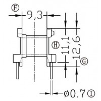 EE-1903-2/EE-19臥式(5+5PIN)