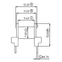 EE-1904-1/EE-19臥式(5+5PIN)