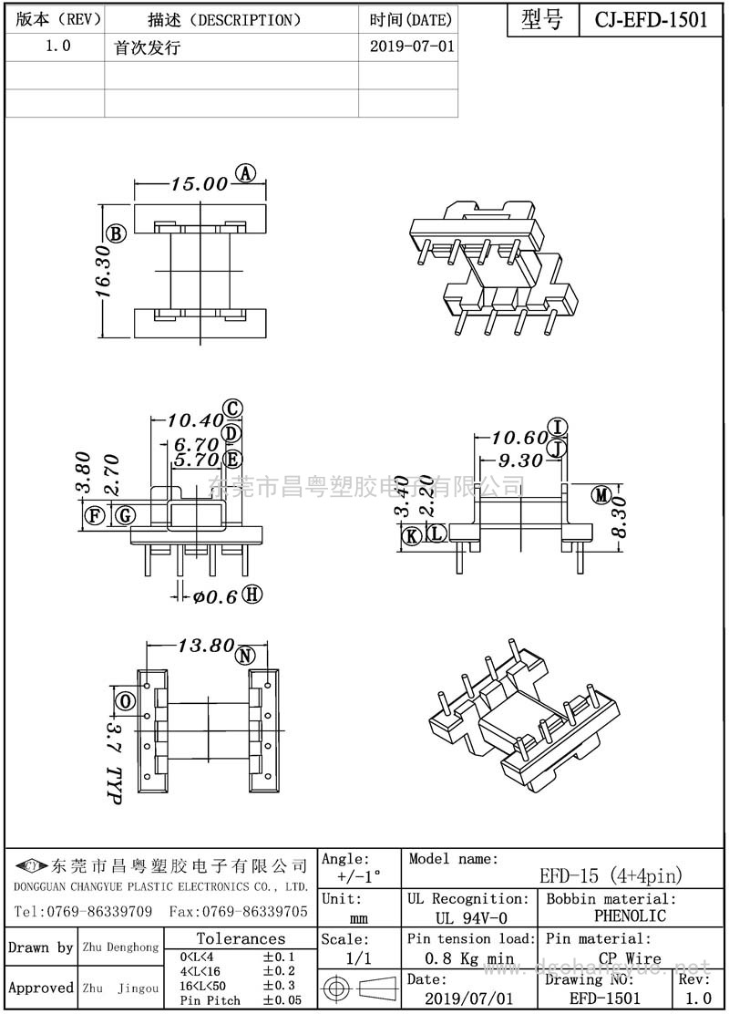 CJ-1501 EFD15臥式(4+4)
