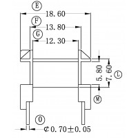 EE2008/EE20臥式(4+4PIN)