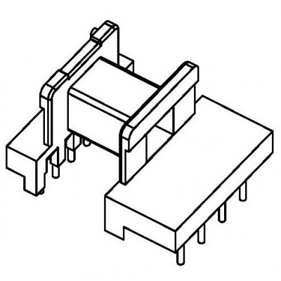 RH-EE-1901/EE-19臥式 (5+4PIN)