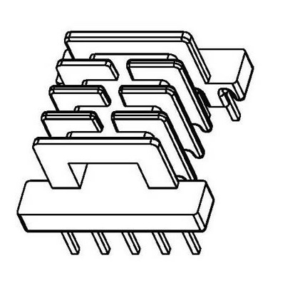 EFD-15/EFD15臥式四槽(5+5PIN)