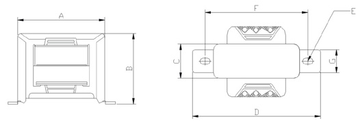 48×30電源變壓器