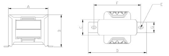 66×32電源變壓器