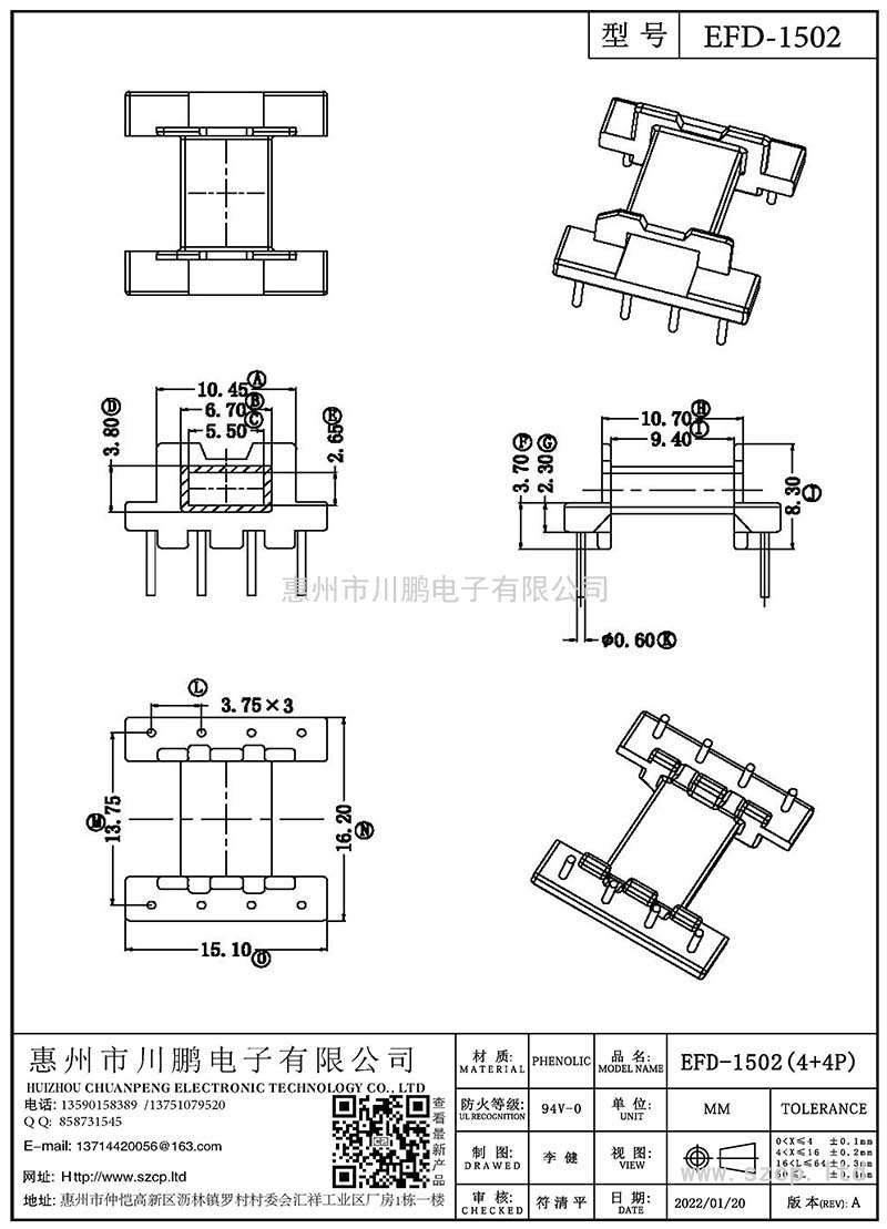 EDF-1502/EFD15臥式(4+4P)