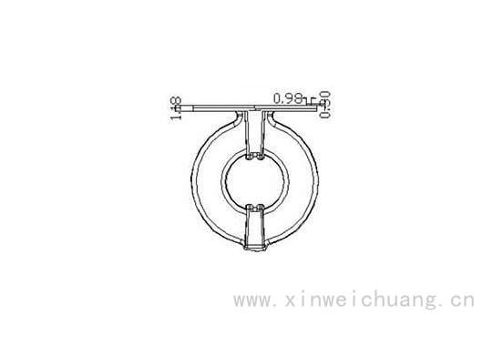 XWC-CASE-25 CASE25X15X12活動(dòng)外殼（不帶底）