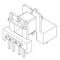 XHY-EE-1717/EE17臥式(4+2PIN)