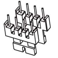 EE-1923/EE-19臥式(4+4PIN)