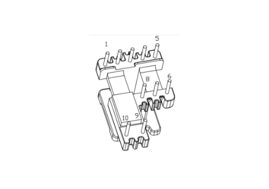 HXB-EI1305-1 EE13安規立式5+3+2針
