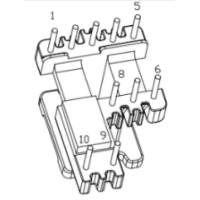 HXB-EI1305-1 EE13安規立式5+3+2針