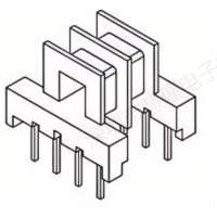 EF12.6 臥式(4+4)PIN  HXP-1207 臥式 0.2