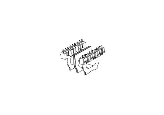 HXW-EPC4601 EPC46雙槽七字針臥式9+9針(配HXW-EPC4601外殼)