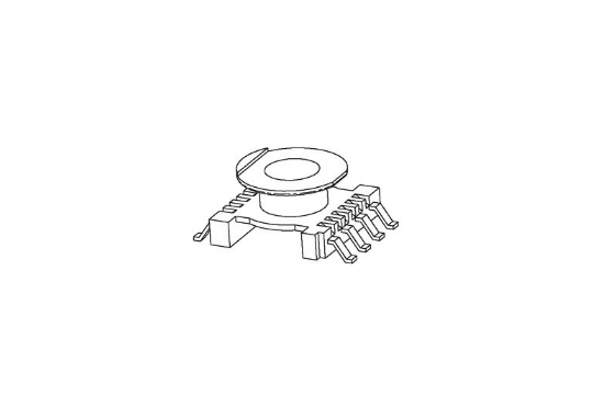 HX-ER9.5 ER9.5 SMD 貼片立式4+4針