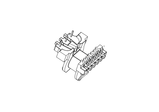 HXB-EC2523 ER25 EC25安規臥式5+3針