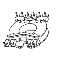 HXX-PQ3801-2 PQ38 PQ3813七字針L腳彎腳立式4+6針