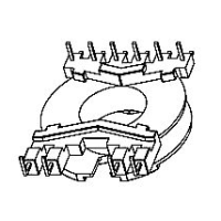 HXX-PQ3801-7 PQ38 PQ3813七字針L腳彎腳立式4+6針