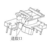 EI-1708 EE17立式5+2 排距20 腳距3.5